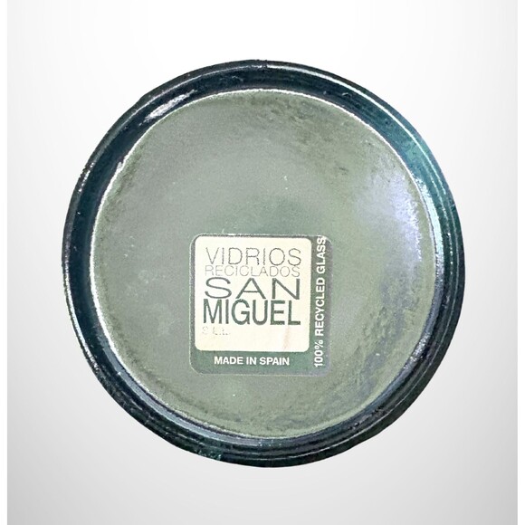 Authentic Vidrios San Miguel 100% Recycled Glass Dispenser Bottles, Cork Closure - Picture 3 of 3